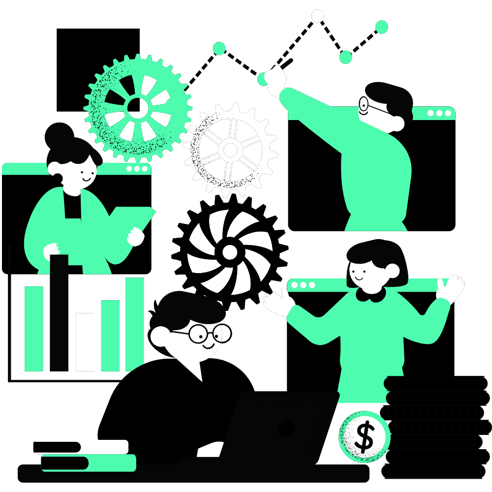 State Management & Architecture Illustration